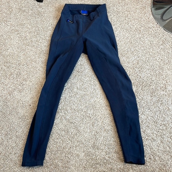 Irideon riding gear blue pants with buckles - Picture 1 of 11